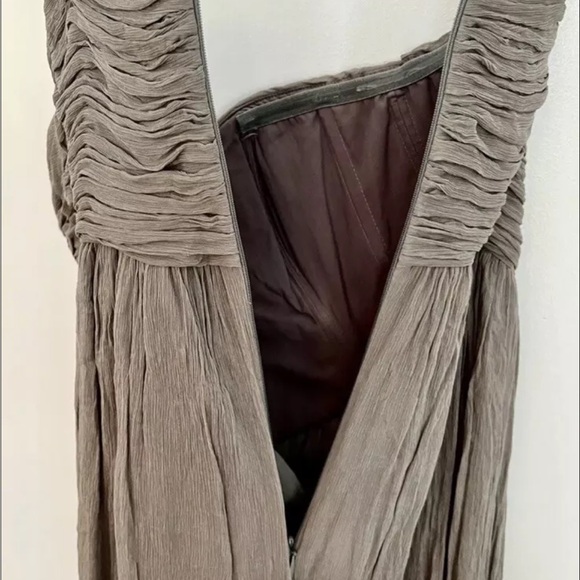 J.CREW Collection Silk Chiffon ‘Arabelle’ Strapless. Beach Party. Has a Flaw! - Picture 5 of 13